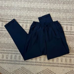 Black BOBEAU pleated jogger lightweight